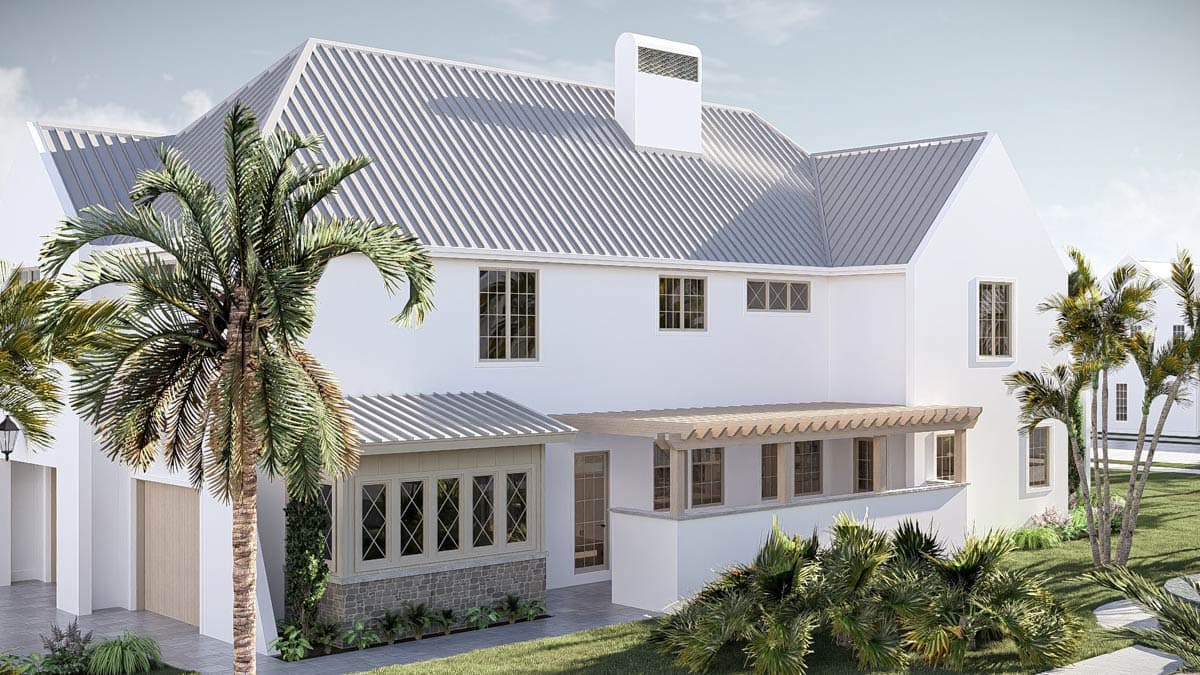 Plan 623622DJ: Stunning Coastal Contemporary House Plan with 4 Beds and Two Master Suites - Image #6 - Coastal Contemporary, Contemporary