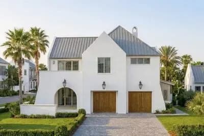 Stunning Coastal Contemporary House Plan with 4 Beds and Two Master Suites