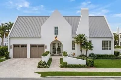 Luxury Coastal Contemporary House Plan with 3 Bedrooms and Outdoor Kitchen