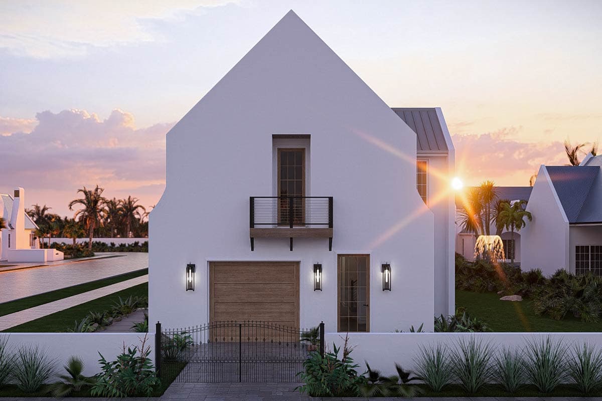 Plan 623625DJ: Contemporary Coastal House Plan with 3 Bedrooms and Outdoor Kitchen - Image #2 - Coastal Contemporary, Contemporary, Florida-Style
