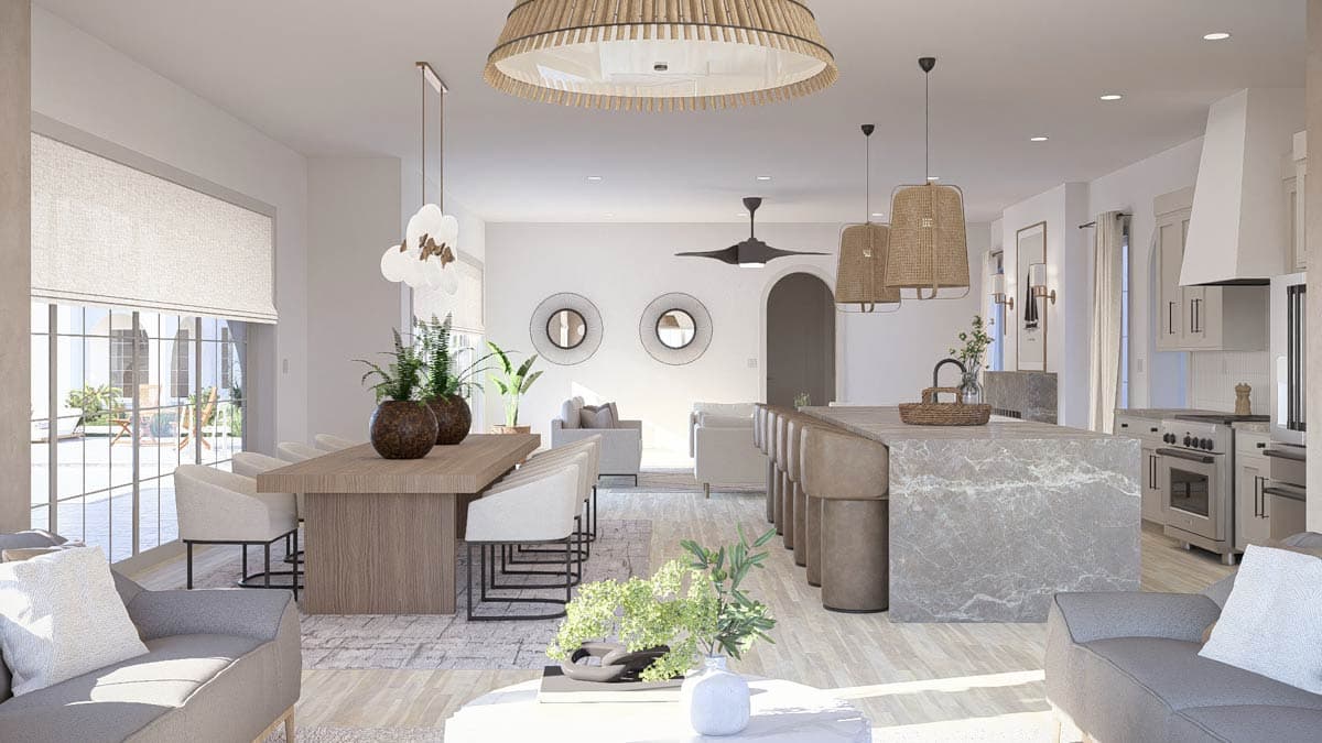 Plan 623626DJ: Spacious Coastal Contemporary House Plan with 5 Bedrooms and 3-Car Garage - Image #11 - Coastal Contemporary, Contemporary, Florida-Style