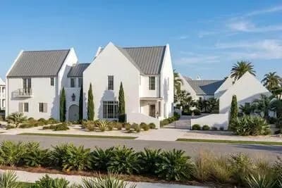 Spacious Coastal Contemporary House Plan with 5 Bedrooms and 3-Car Garage