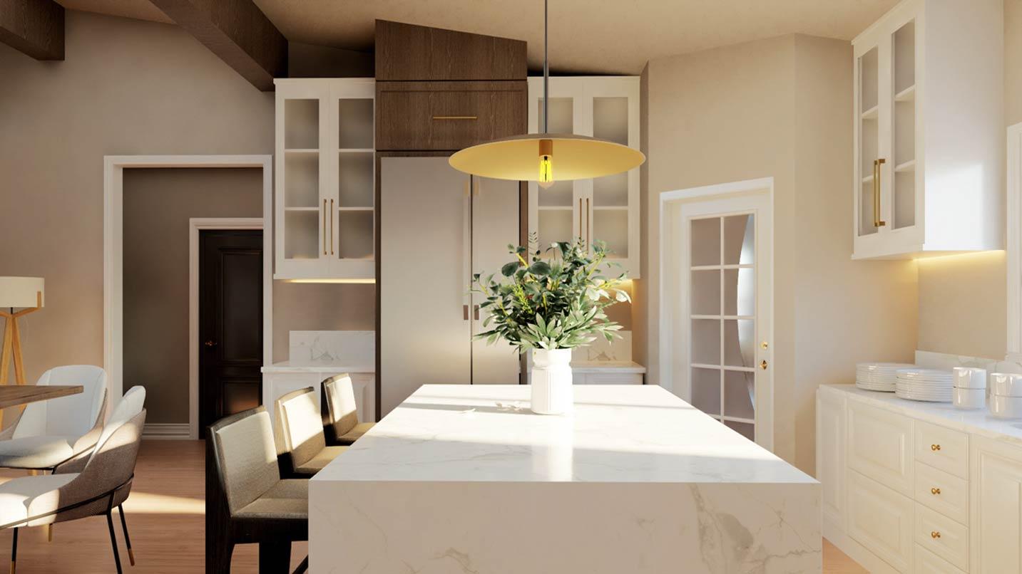 Plan 135419GRA: Contemporary Mountain 3 Bedroom House Plan with Walkout Basement and Deck - Image #9 - Contemporary, Modern, New American