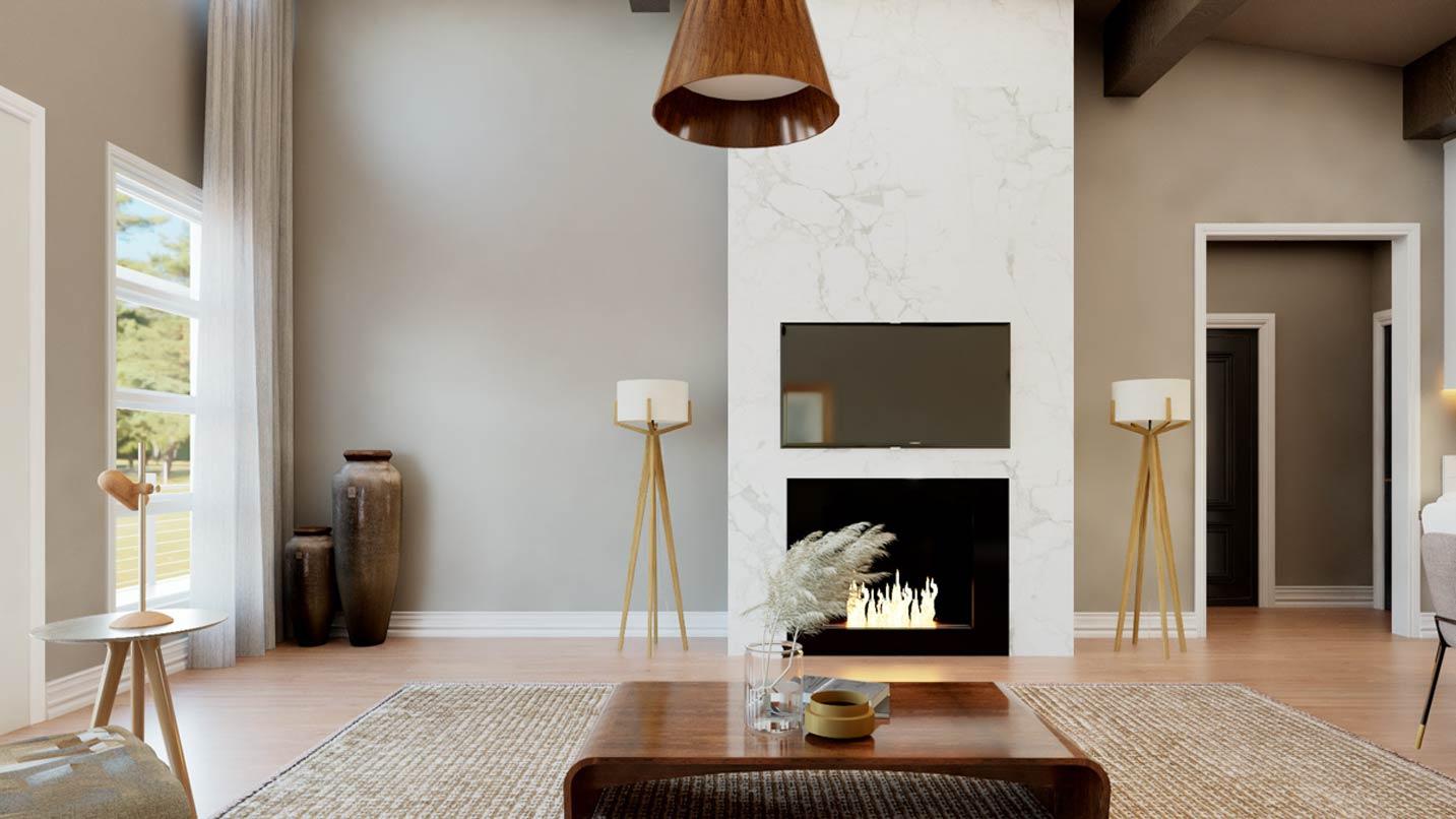 Plan 135419GRA: Contemporary Mountain 3 Bedroom House Plan with Walkout Basement and Deck - Image #10 - Contemporary, Modern, New American