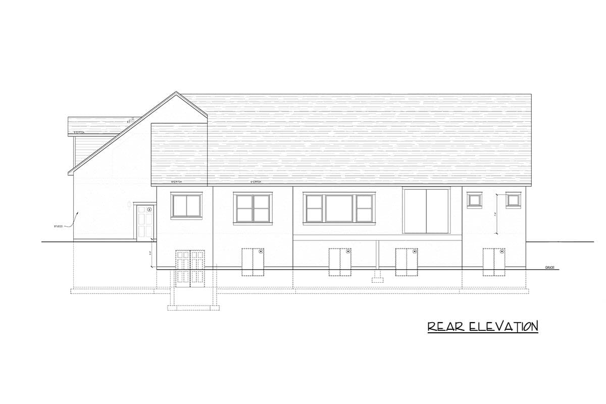 Plan 849063PGE: Spacious Two-Story Craftsman House Plan with 5 Beds and 3-Car Garage - Image #2 - Craftsman, Farmhouse, Modern Farmhouse, New American, Traditional