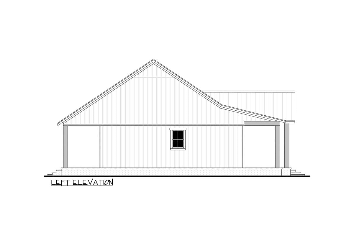 Plan 52038HZ: Southern Farmhouse House Plan with 2 Beds and Large Porches - Image #9 - Cottage, Country, Farmhouse, Southern
