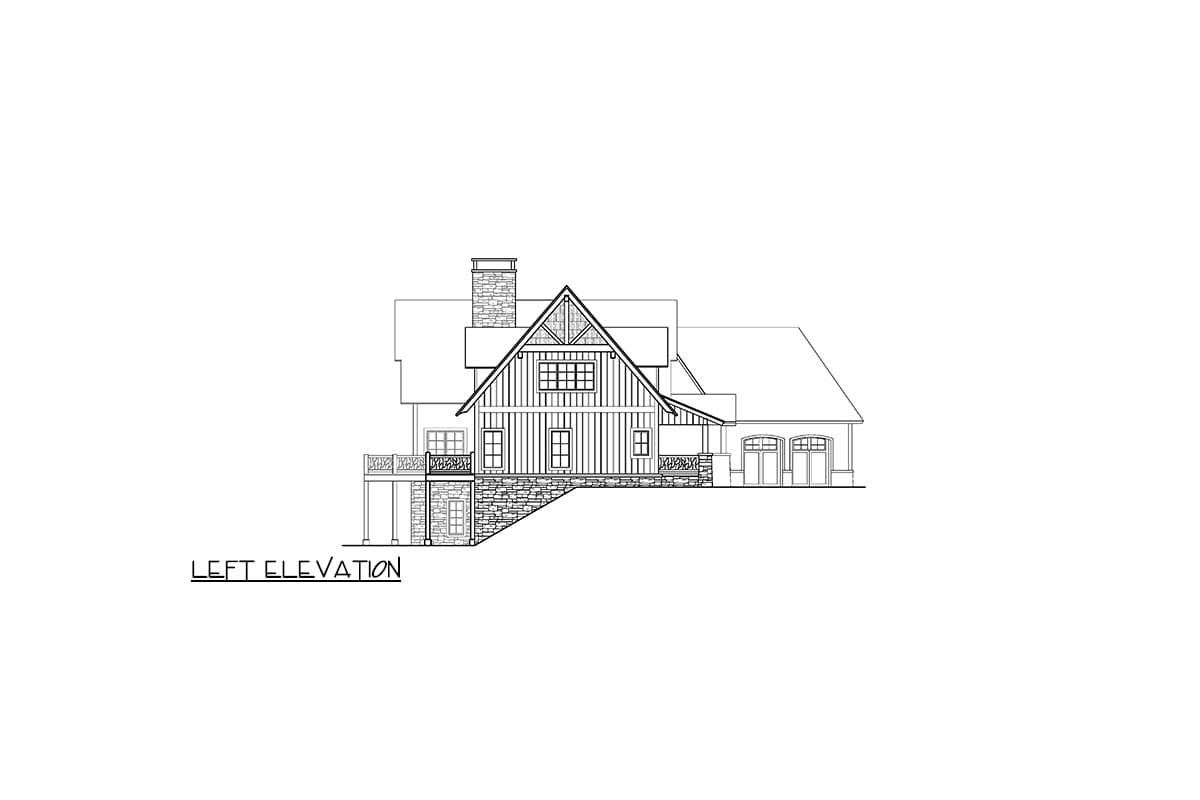 Plan 18723CK: Rustic Mountain Craftsman House Plan with 3 Beds and Wrap-Around Porch - Image #3 - Craftsman, Mountain, Rustic