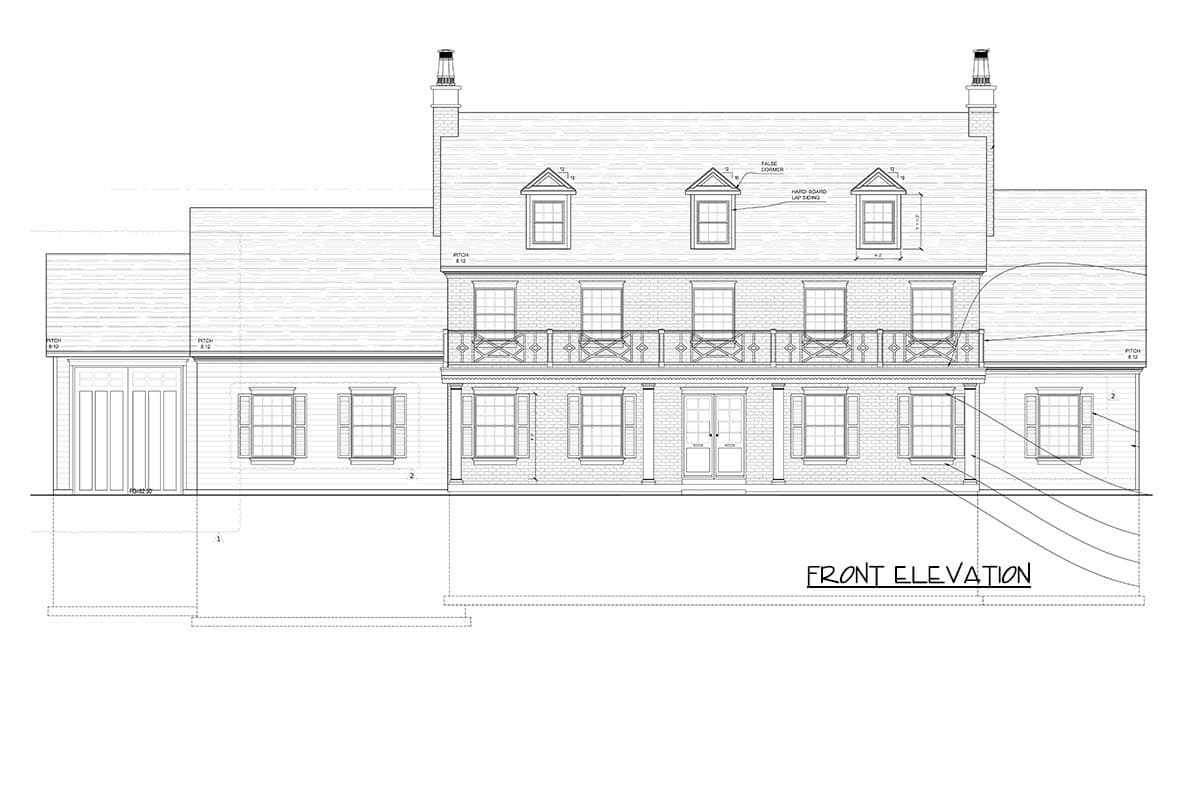 Plan 849064PGE: Grand Southern Traditional House Plan with 6 Bedrooms and 4-Car Garage - Image #3 - Colonial, Georgian, Southern, Southern Traditional, Traditional