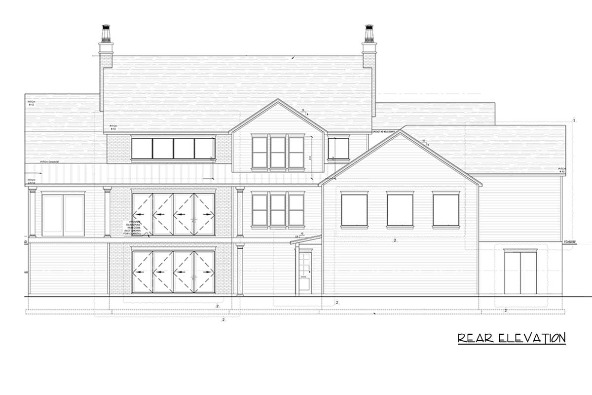 Plan 849064PGE: Grand Southern Traditional House Plan with 6 Bedrooms and 4-Car Garage - Image #5 - Colonial, Georgian, Southern, Southern Traditional, Traditional