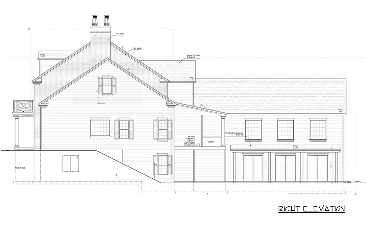 Plan 849064PGE: Grand Southern Traditional House Plan with 6 Bedrooms and 4-Car Garage - Image #6 - Colonial, Georgian, Southern, Southern Traditional, Traditional
