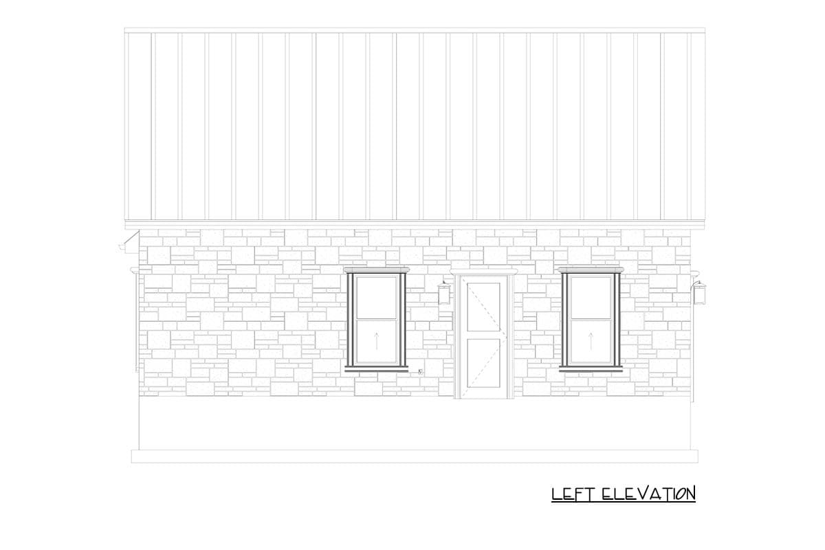 Plan 61743UT: Traditional Two-Car Garage with Versatile Finished Bonus Living Space - Image #13 - Traditional