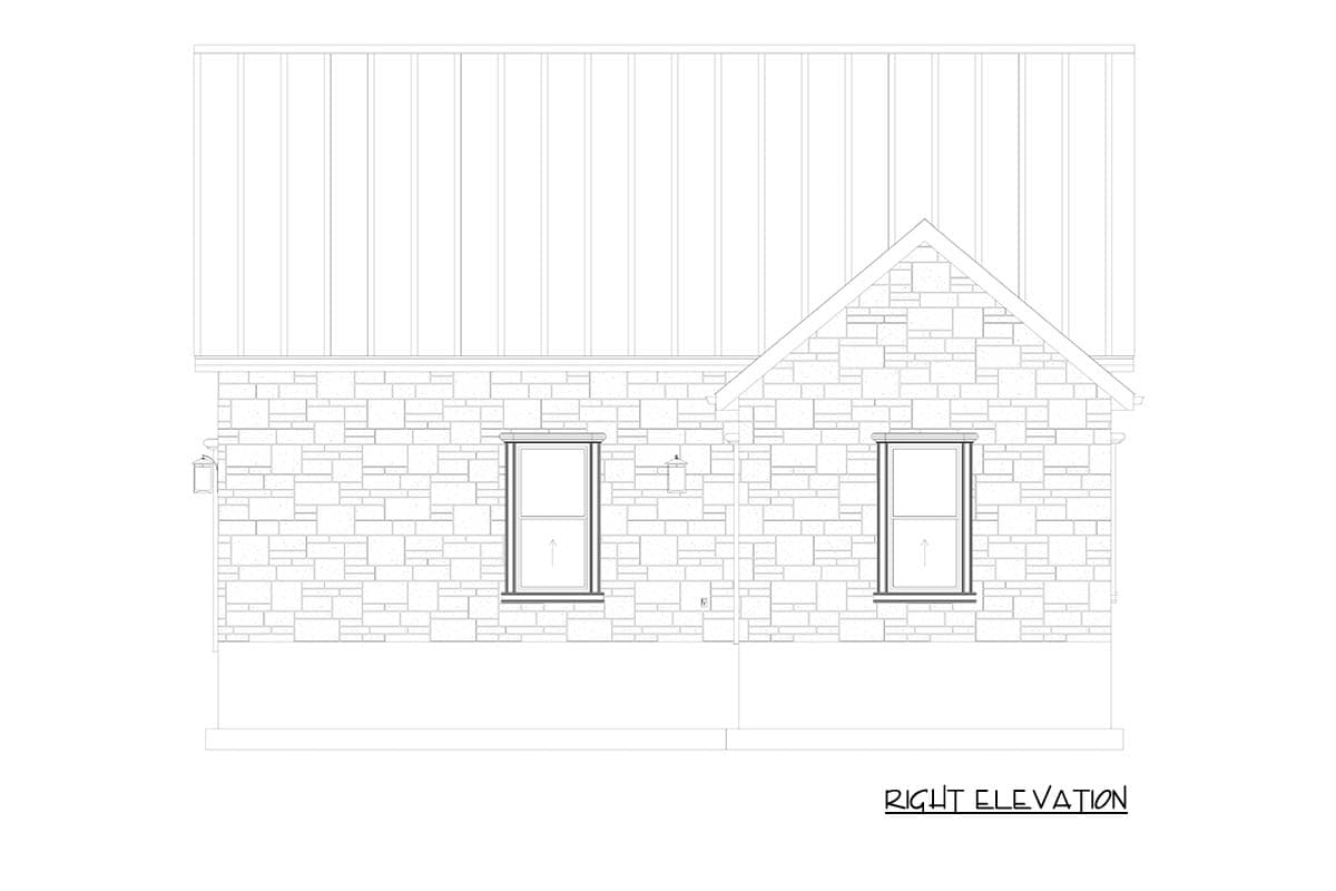 Plan 61743UT: Traditional Two-Car Garage with Versatile Finished Bonus Living Space - Image #15 - Traditional