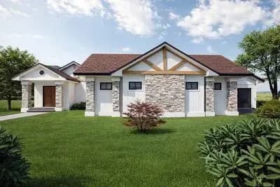 Contemporary Farmhouse House Plan with 3 Beds and 2575 Sq Ft