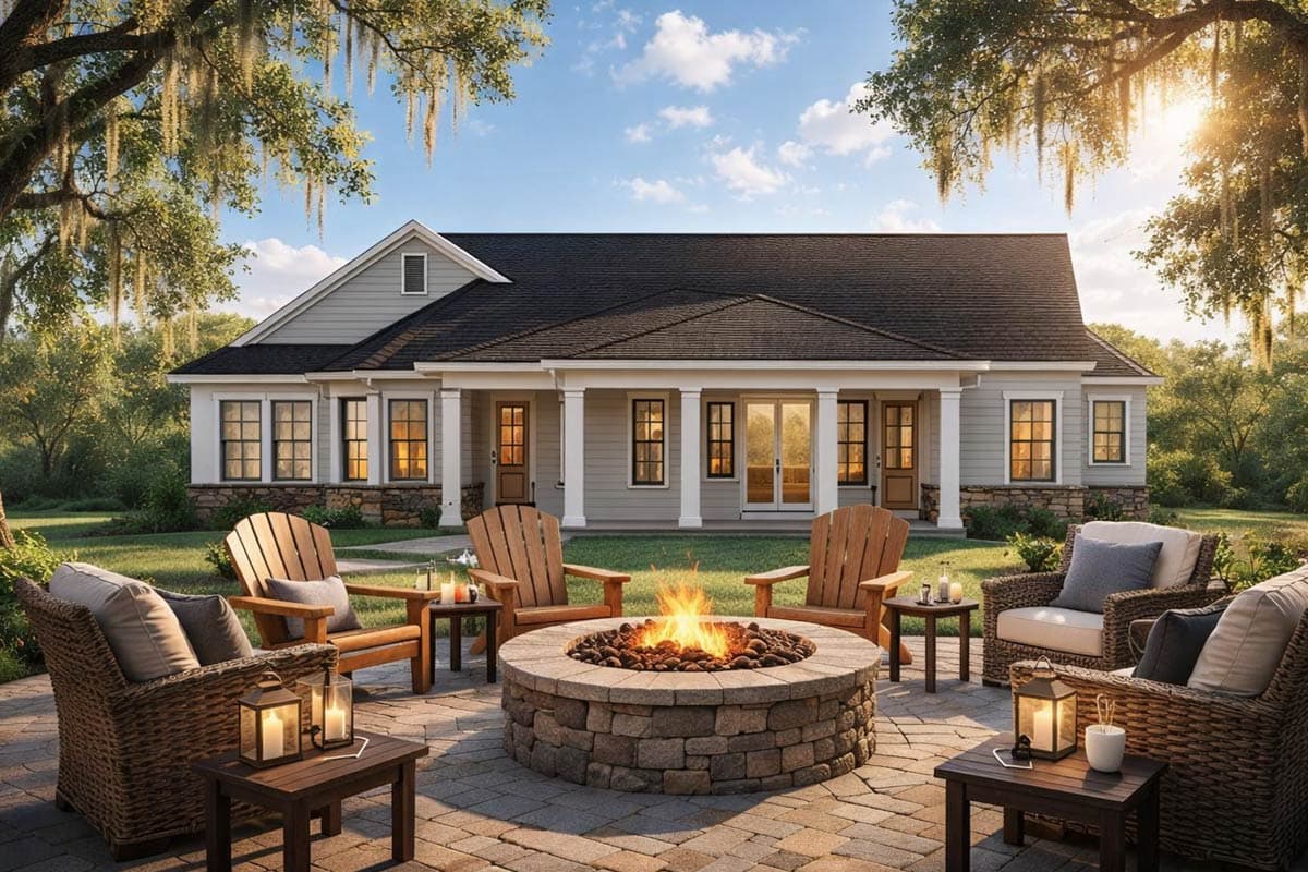 Plan 54046LK: Craftsman House Plan with 3 Beds and 2-Car Garage - Image #3 - Craftsman, New American