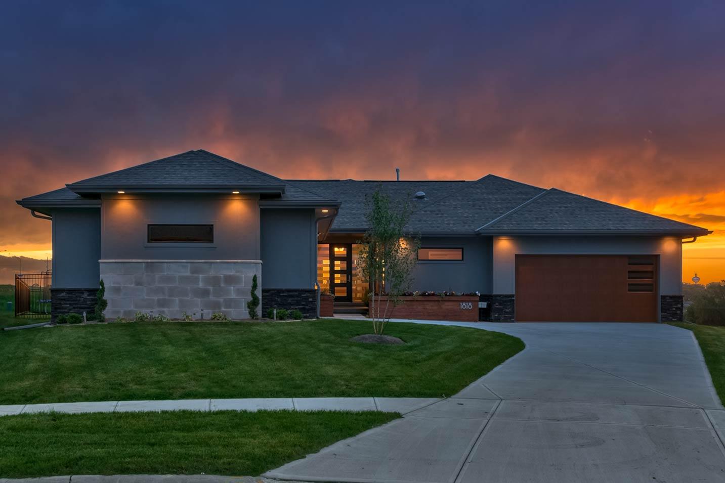 Plan image - 42742DB:Sleek Contemporary Modern House Plan Featuring 2 Bedrooms and a 4-Car Garage