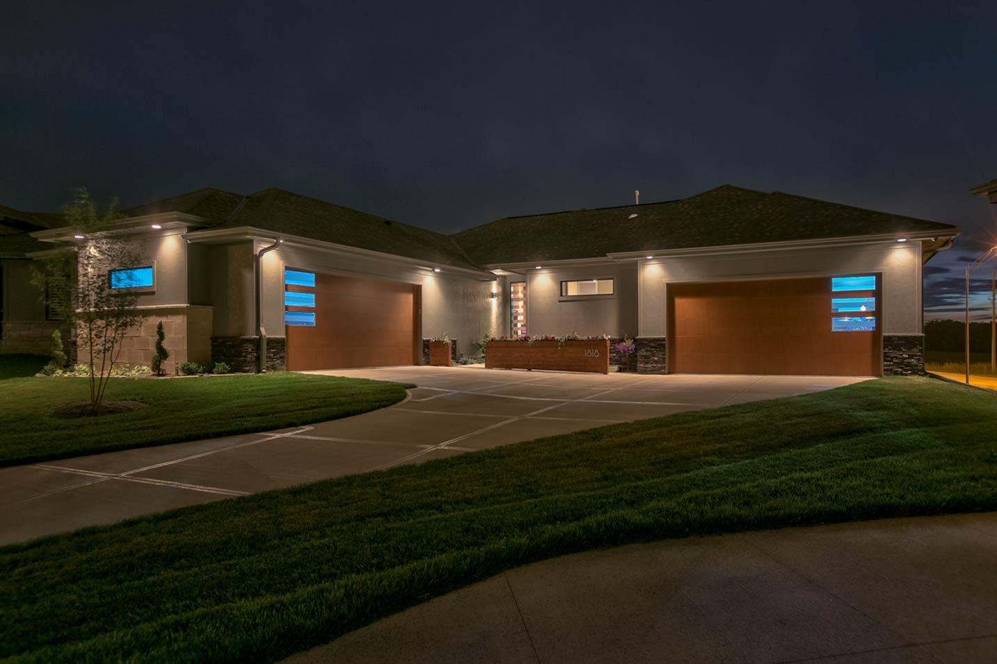 Plan 42742DB: Sleek Contemporary Modern House Plan Featuring 2 Bedrooms and a 4-Car Garage - Image #2 - Contemporary, Modern