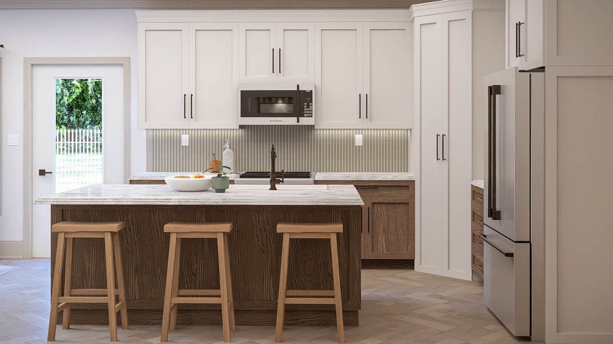 Plan 623630DJ: Elegant Tudor House Plan with 3 Bedrooms and Versatile Sunroom - Image #13 - Tudor