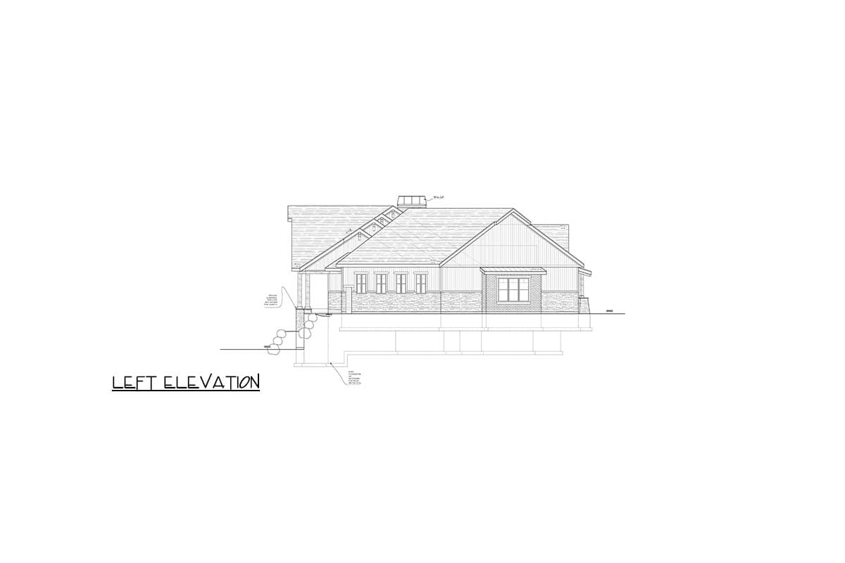 Plan 849067PGE: Mountain Farmhouse House Plan with 3 Beds, 4 Baths, and Wrap-Around Porch - Image #4 - Country, Farmhouse, Mountain, New American, Rustic