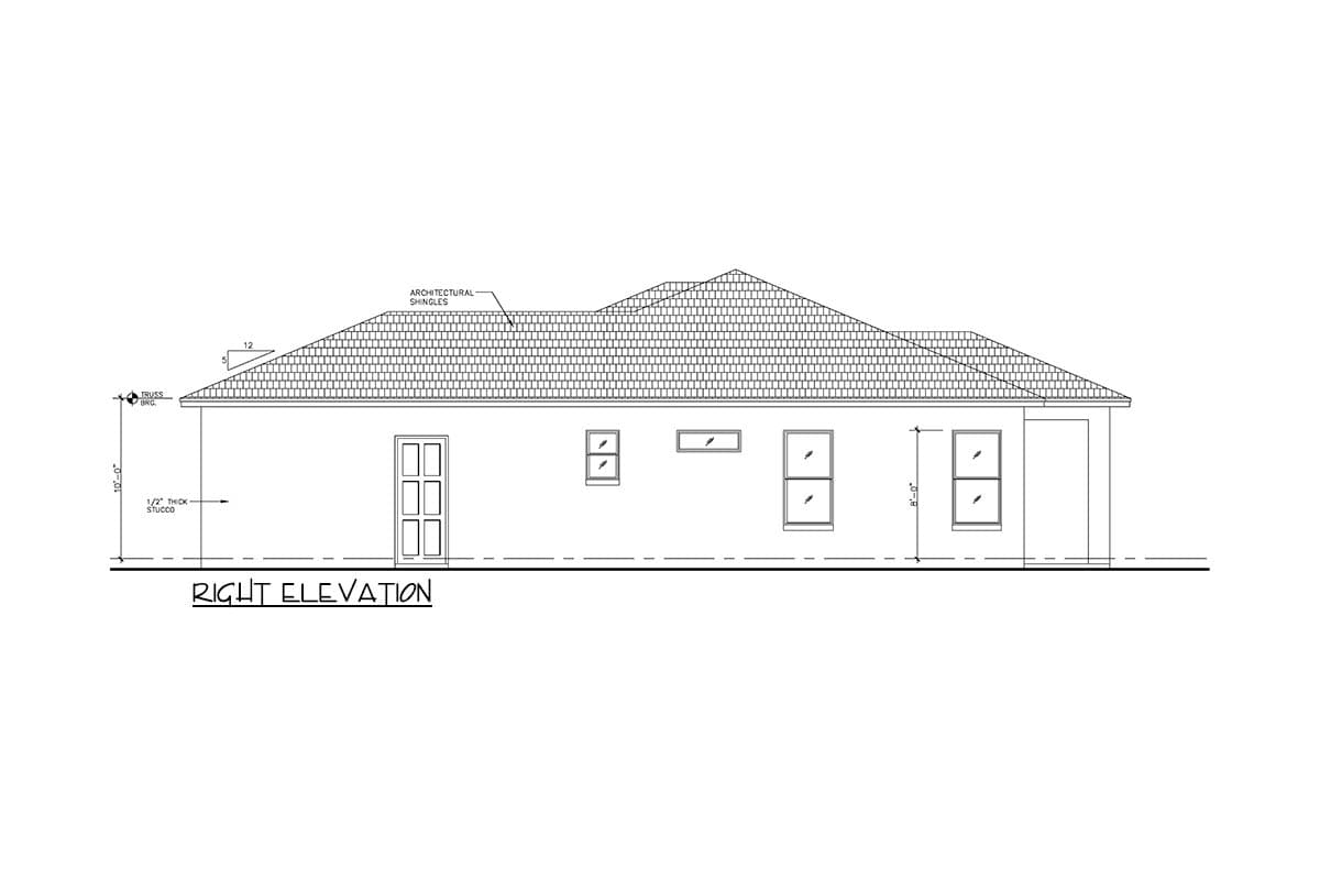 Plan 64342BT: Contemporary Coastal House Plan with 3 Beds, Open Living, and Lanai - Image #4 - Coastal, Contemporary, Transitional