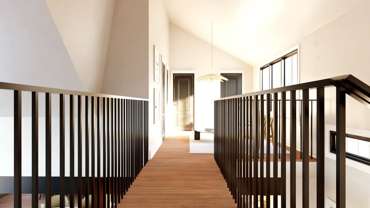 Plan 135420GRA: Striking Modern House Plan with 3 Bedrooms and Walkout Lower Level - Image #17 - Contemporary, Modern, New American