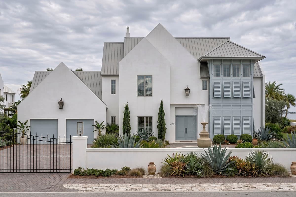 Plan image - 623632DJ:Spacious Coastal Contemporary House Plan with 4 Bedrooms and Grand Porches