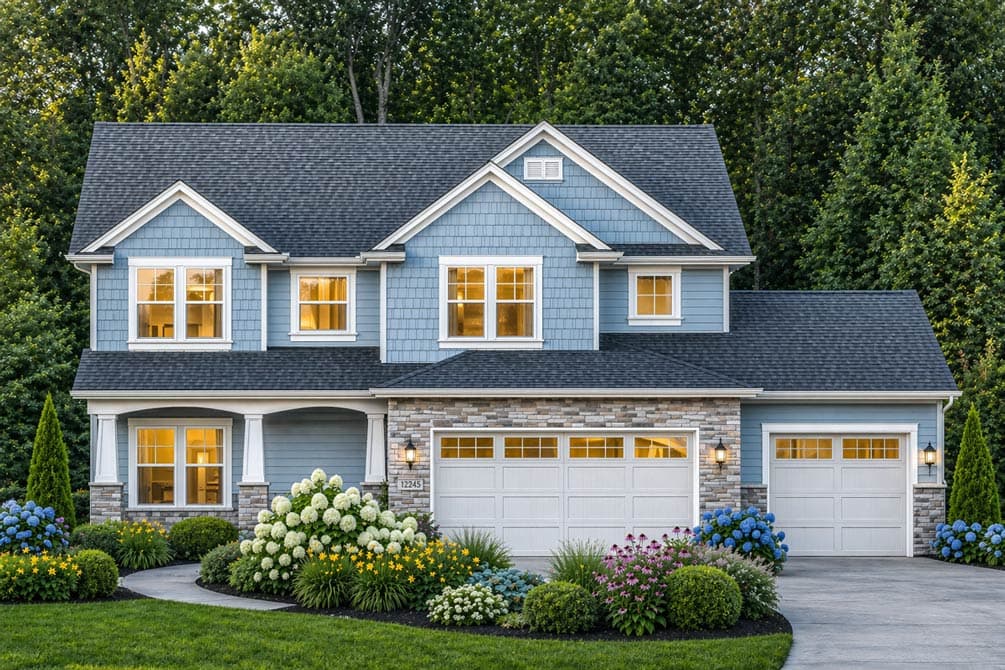 Plan image - 849072PGE:Traditional House Plan with 4 Bedrooms and Home Office