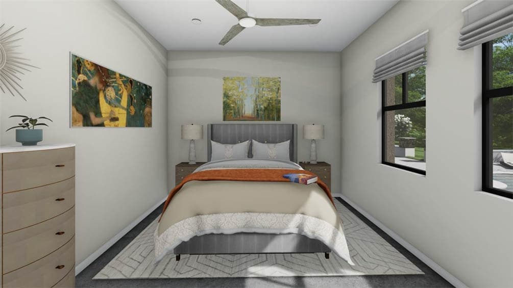 Plan 54053LK: Modern Farmhouse House Plan with 3 Beds, Split Layout, and Open Living - Image #20 - Modern Farmhouse, New American