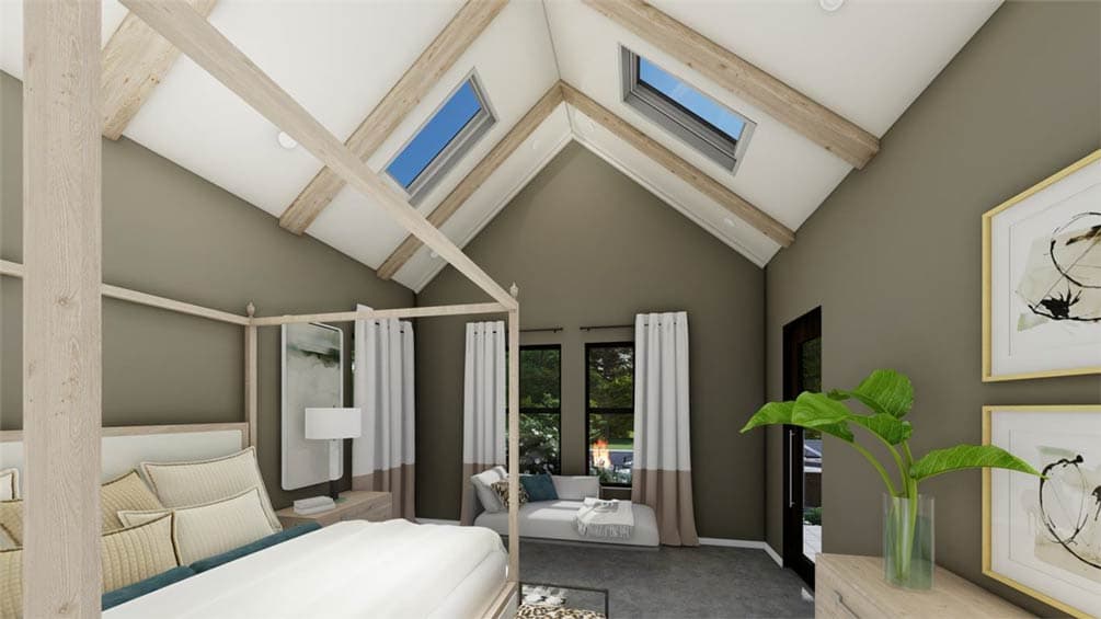 Plan 54053LK: Modern Farmhouse House Plan with 3 Beds, Split Layout, and Open Living - Image #24 - Modern Farmhouse, New American