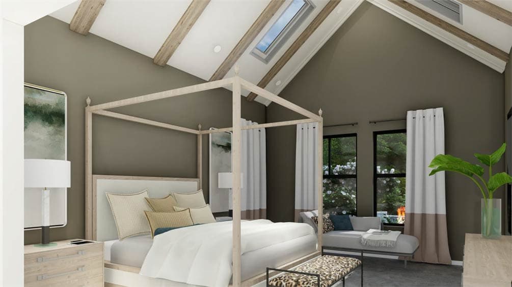 Plan 54053LK: Modern Farmhouse House Plan with 3 Beds, Split Layout, and Open Living - Image #23 - Modern Farmhouse, New American