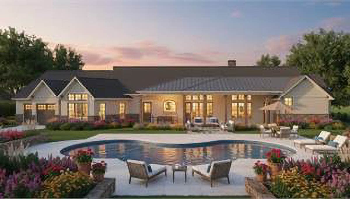 Plan 54066LK: Spacious Craftsman Mountain House Plan with 4 Bedrooms and Game Room - Image #3 - Craftsman, Mountain, Traditional