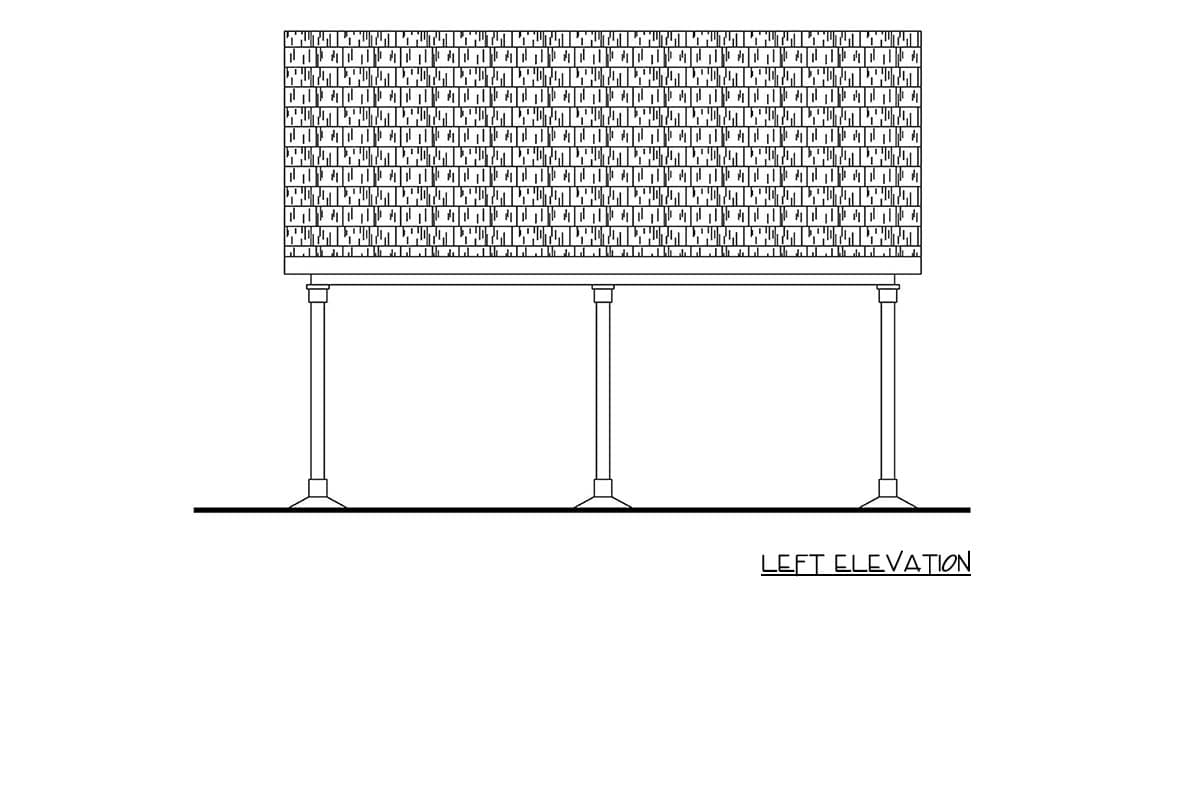 Plan 720182DA: Farmhouse-Style 3-Car Carport Plan with Gable Roof - Image #3 - Country, Farmhouse, Traditional