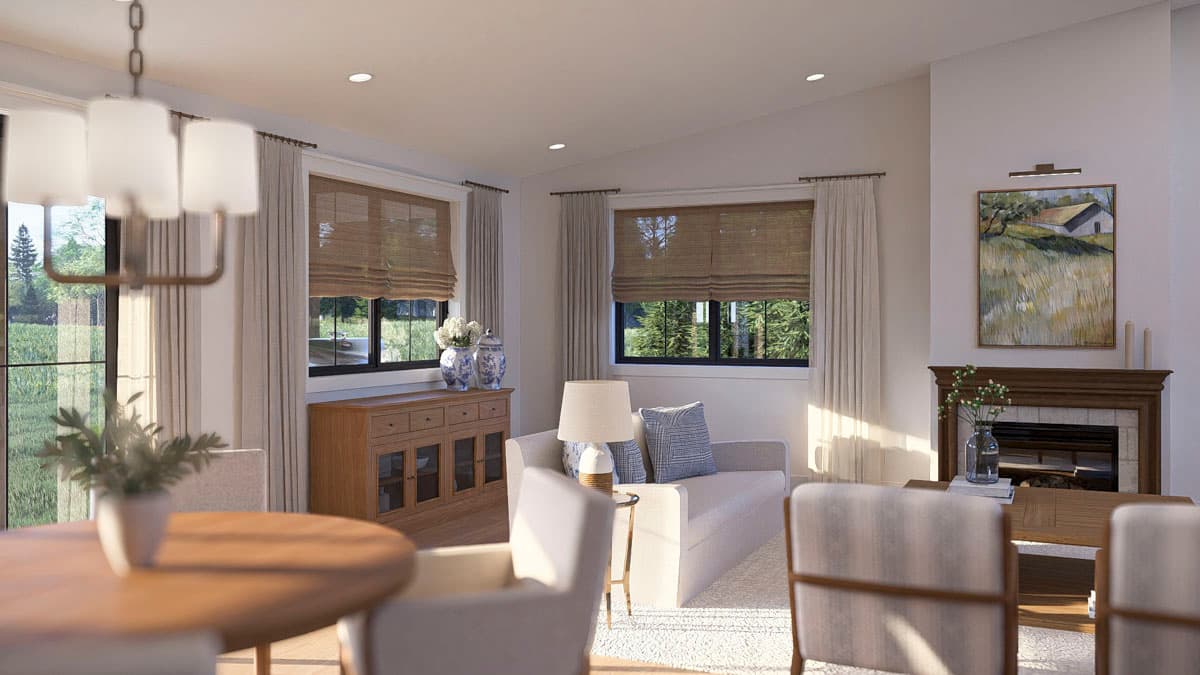 Plan 623636DJ: Modern Barndominium House Plan: 3 Beds, 2,443 Sq Ft, Split Layout - Image #10 - Barndominium, Contemporary