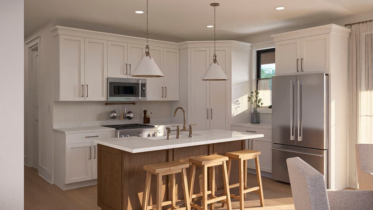 Plan 623636DJ: Modern Barndominium House Plan: 3 Beds, 2,443 Sq Ft, Split Layout - Image #13 - Barndominium, Contemporary