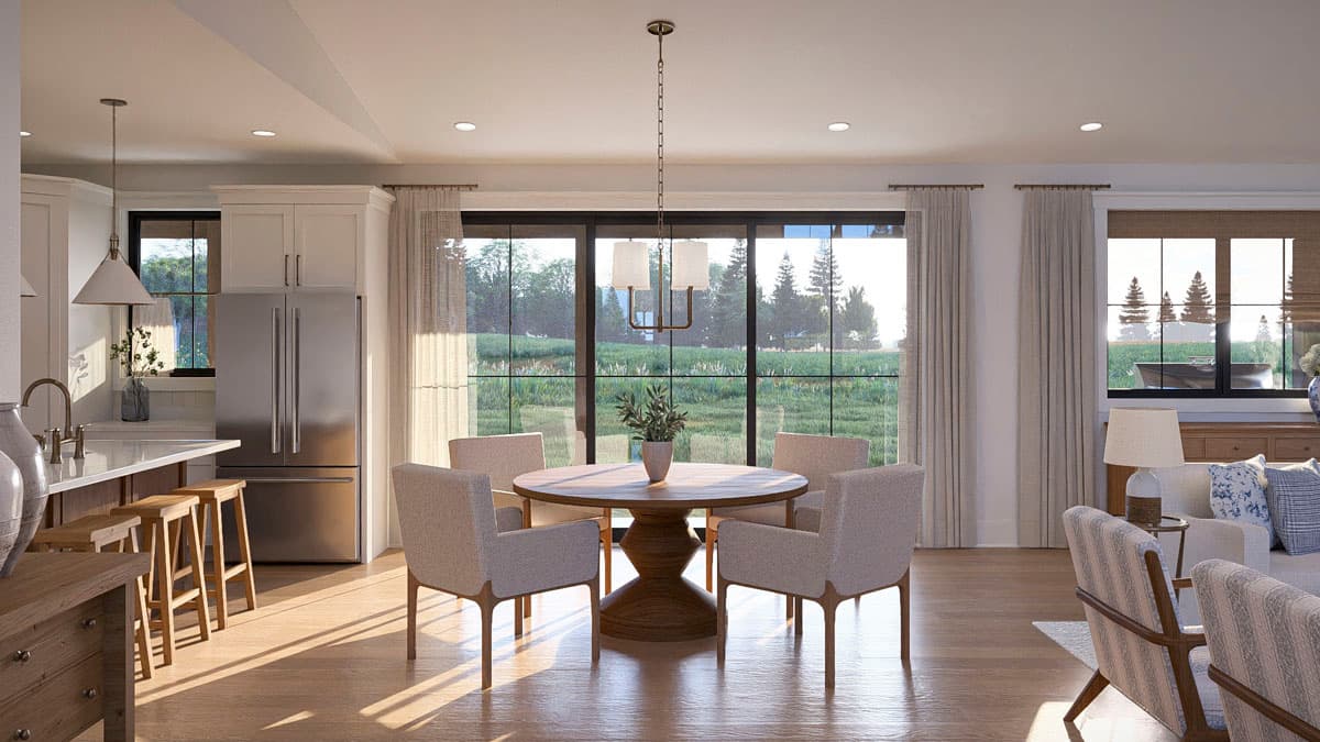 Plan 623636DJ: Modern Barndominium House Plan: 3 Beds, 2,443 Sq Ft, Split Layout - Image #14 - Barndominium, Contemporary