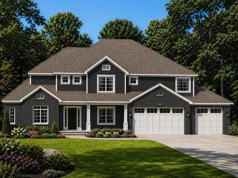 Plan 849078PGE: New American House Plan with 4-6 Bedrooms and Main Level Master Suite - Image #3 - Craftsman, New American, Traditional