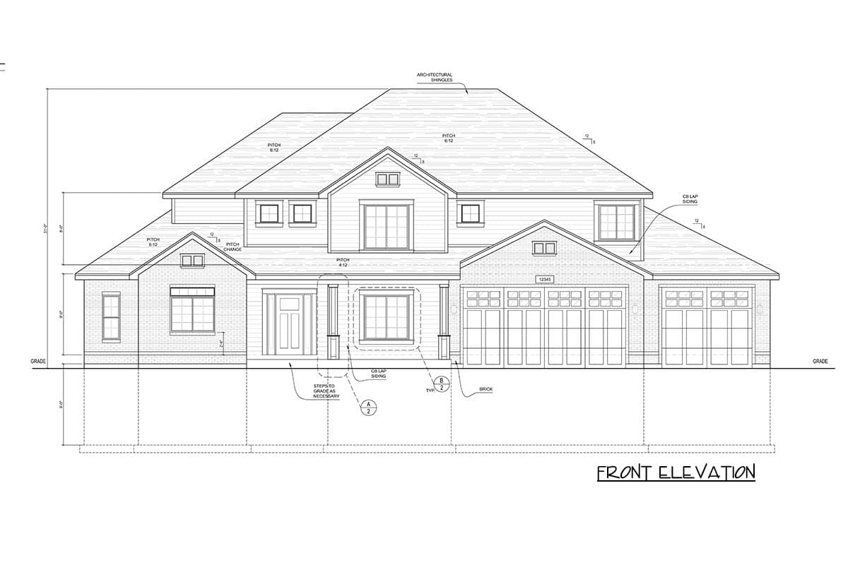 Plan 849078PGE: New American House Plan with 4-6 Bedrooms and Main Level Master Suite - Image #5 - Craftsman, New American, Traditional