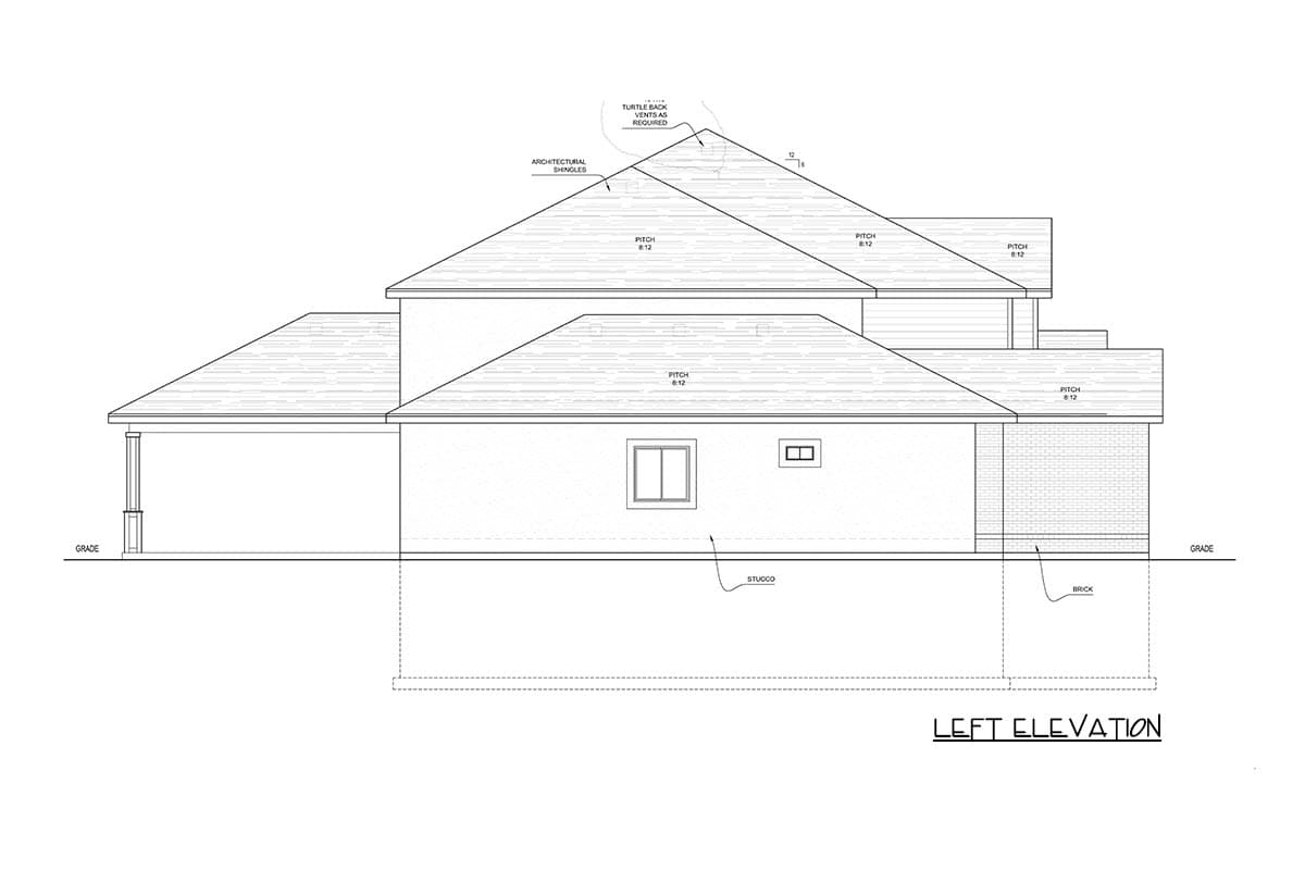 Plan 849078PGE: New American House Plan with 4-6 Bedrooms and Main Level Master Suite - Image #6 - Craftsman, New American, Traditional