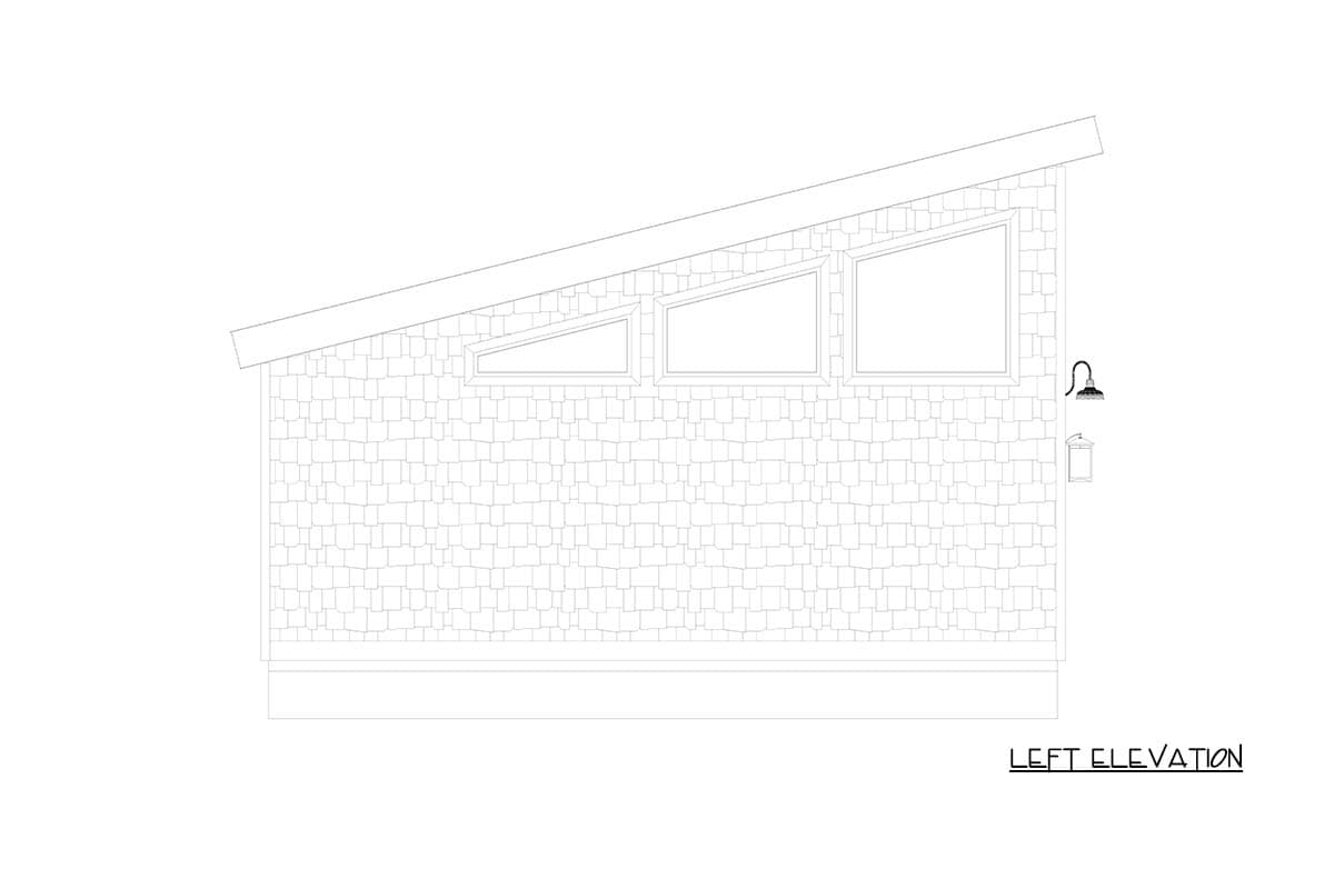 Plan 61746UT: Contemporary 2-Car Garage Plan with 900 Sq Ft - Image #13 - Contemporary