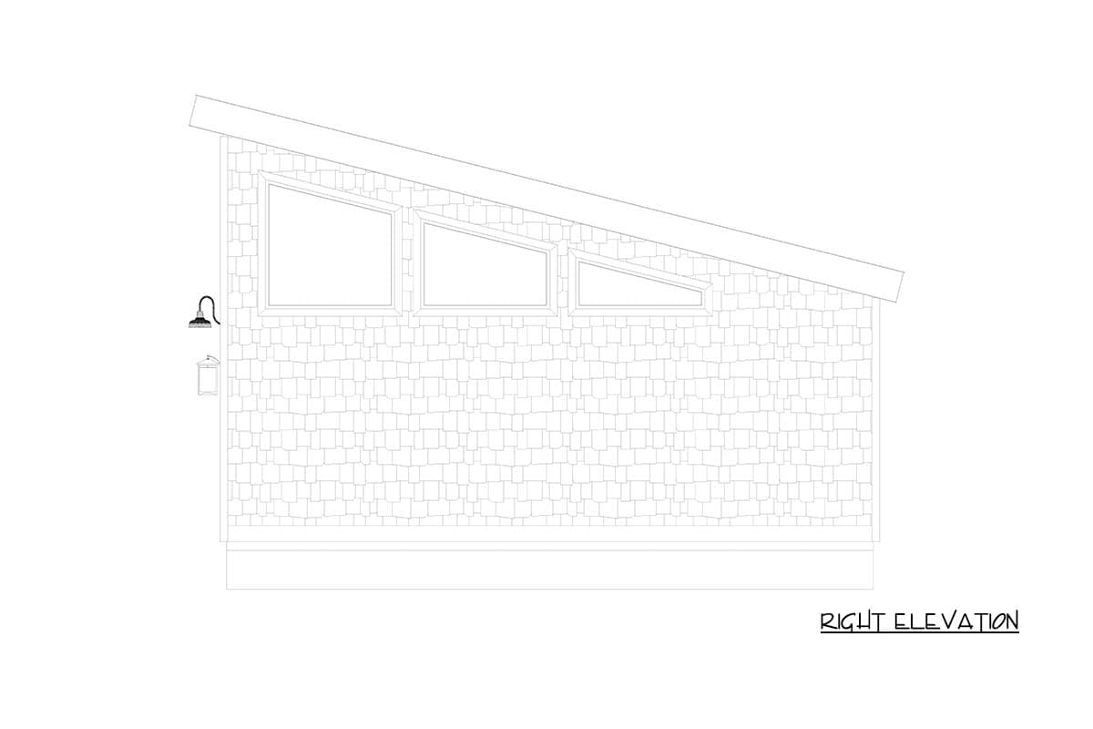 Plan 61746UT: Contemporary 2-Car Garage Plan with 900 Sq Ft - Image #16 - Contemporary
