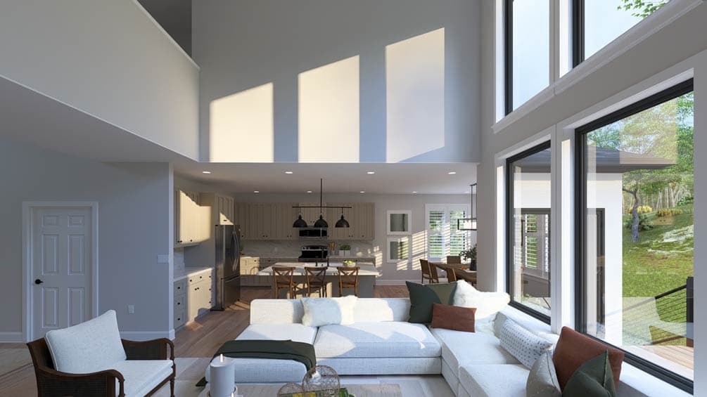 Plan 61747UT: Modern Farmhouse House Plan with 4 Beds, First-Floor Master, and 3-Car Garage - Image #16 - Craftsman, Farmhouse, Modern Farmhouse, Traditional