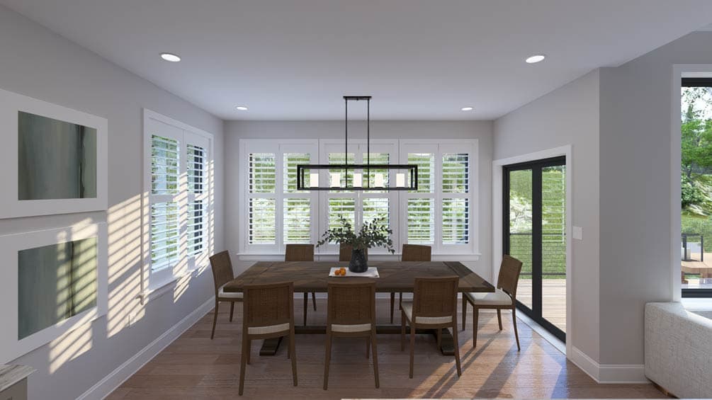 Plan 61747UT: Modern Farmhouse House Plan with 4 Beds, First-Floor Master, and 3-Car Garage - Image #17 - Craftsman, Farmhouse, Modern Farmhouse, Traditional