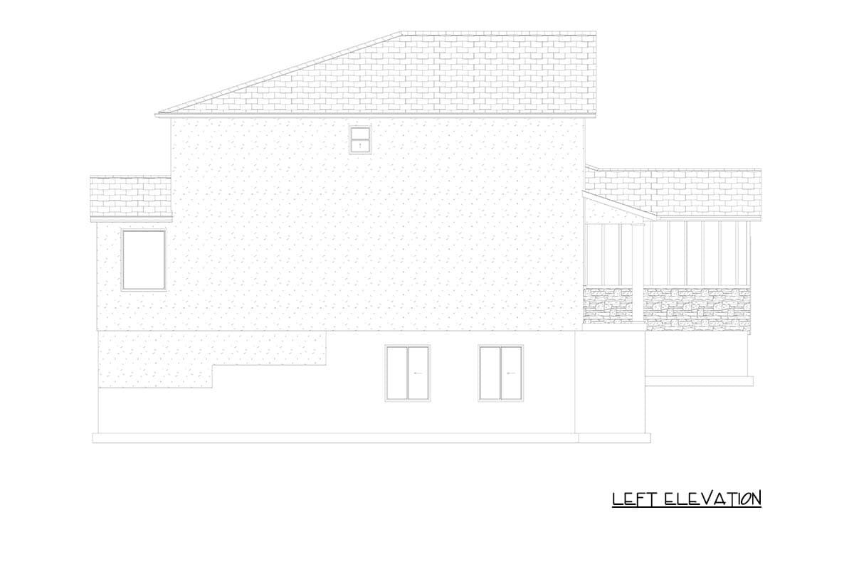 Plan 61747UT: Modern Farmhouse House Plan with 4 Beds, First-Floor Master, and 3-Car Garage - Image #24 - Craftsman, Farmhouse, Modern Farmhouse, Traditional