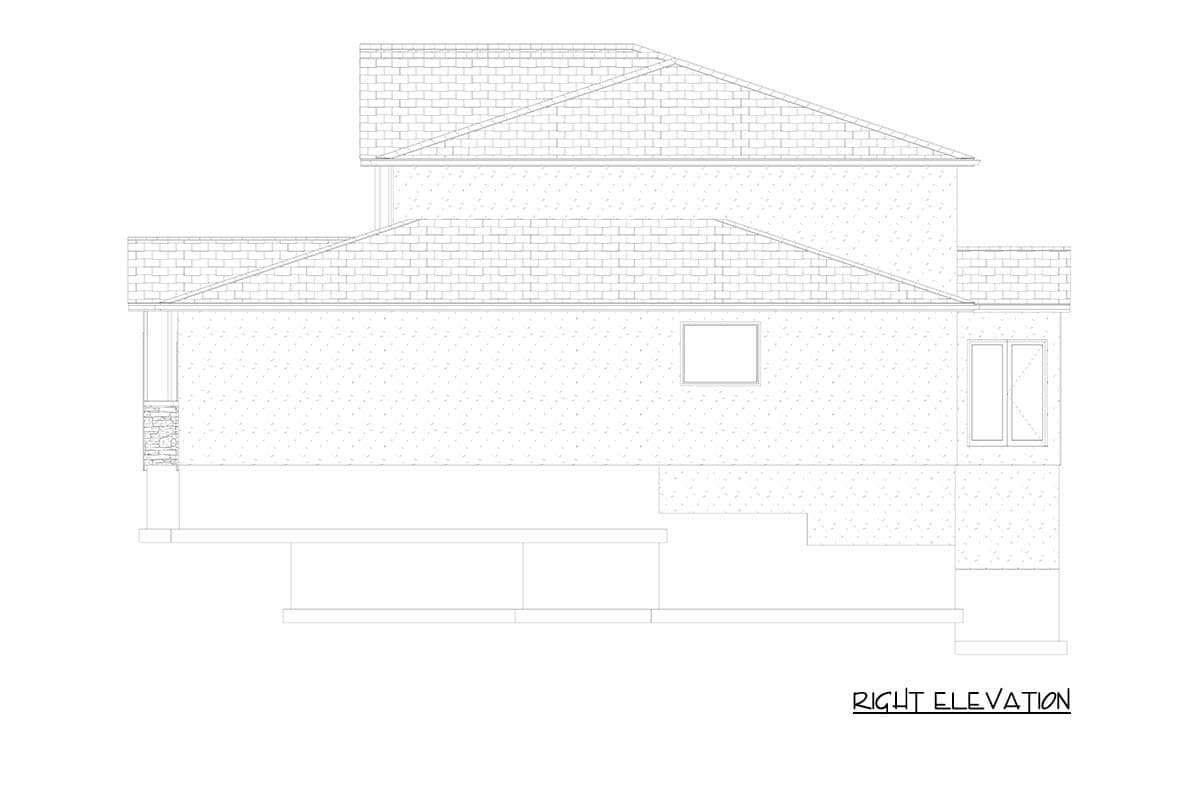 Plan 61747UT: Modern Farmhouse House Plan with 4 Beds, First-Floor Master, and 3-Car Garage - Image #25 - Craftsman, Farmhouse, Modern Farmhouse, Traditional
