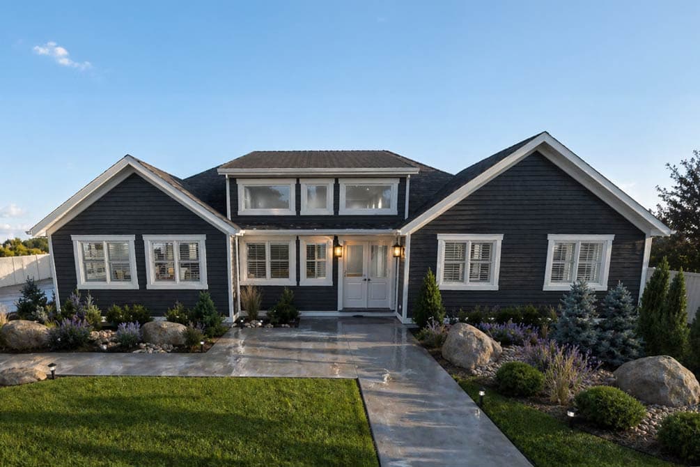 Plan image - 61748UT:Modern Farmhouse House Plan with 3 Bedrooms and Living Room