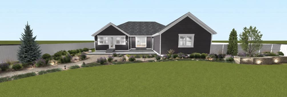 Plan 61748UT: Modern Farmhouse House Plan with 3 Bedrooms and Living Room - Image #5 - Craftsman, Modern Farmhouse, New American
