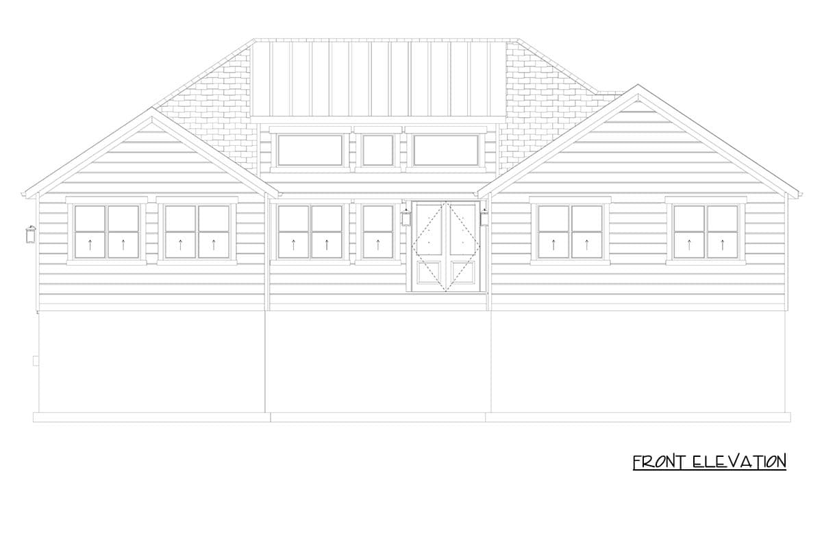 Plan 61748UT: Modern Farmhouse House Plan with 3 Bedrooms and Living Room - Image #31 - Craftsman, Modern Farmhouse, New American