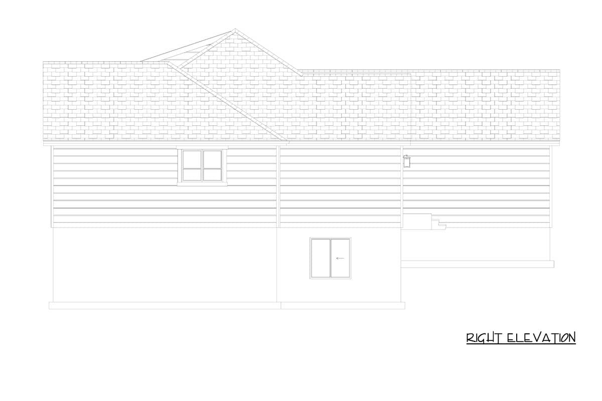 Plan 61748UT: Modern Farmhouse House Plan with 3 Bedrooms and Living Room - Image #34 - Craftsman, Modern Farmhouse, New American
