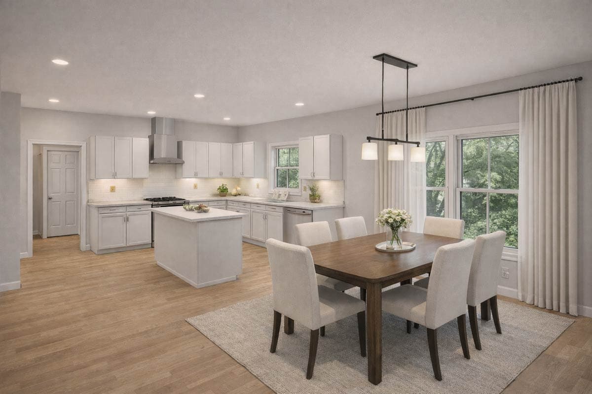 Plan 83682CRW: Modern Farmhouse House Plan with 3-4 Beds and Bonus Room - Image #4 - Country, Farmhouse, Modern Farmhouse