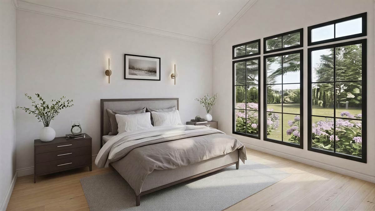 Plan 56570SM: Modern Farmhouse House Plan with 4 Beds, 3-Car Garage, and Outdoor Kitchen - Image #10 - Craftsman, Modern Farmhouse, New American, Transitional