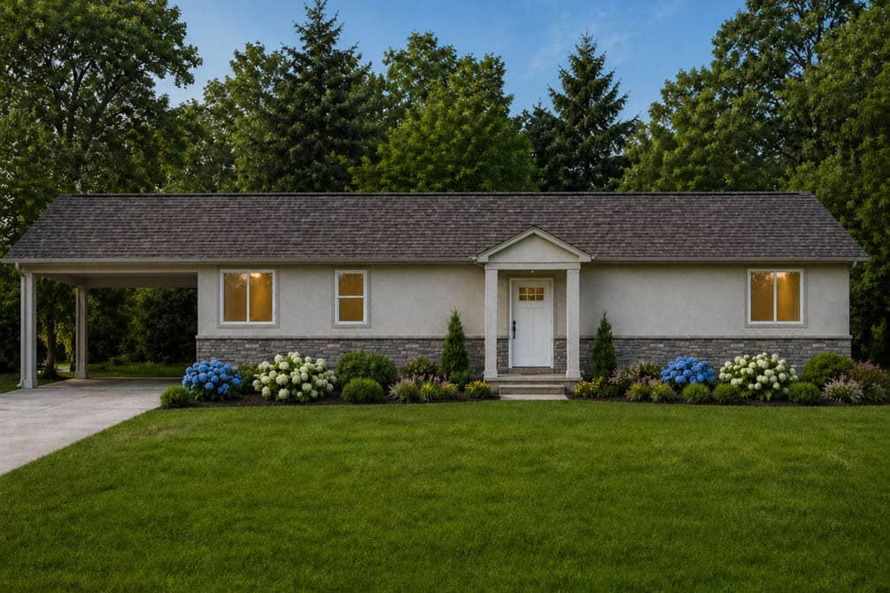 Plan image - 849080PGE:Inviting Traditional Ranch House Plan with Flexible Living